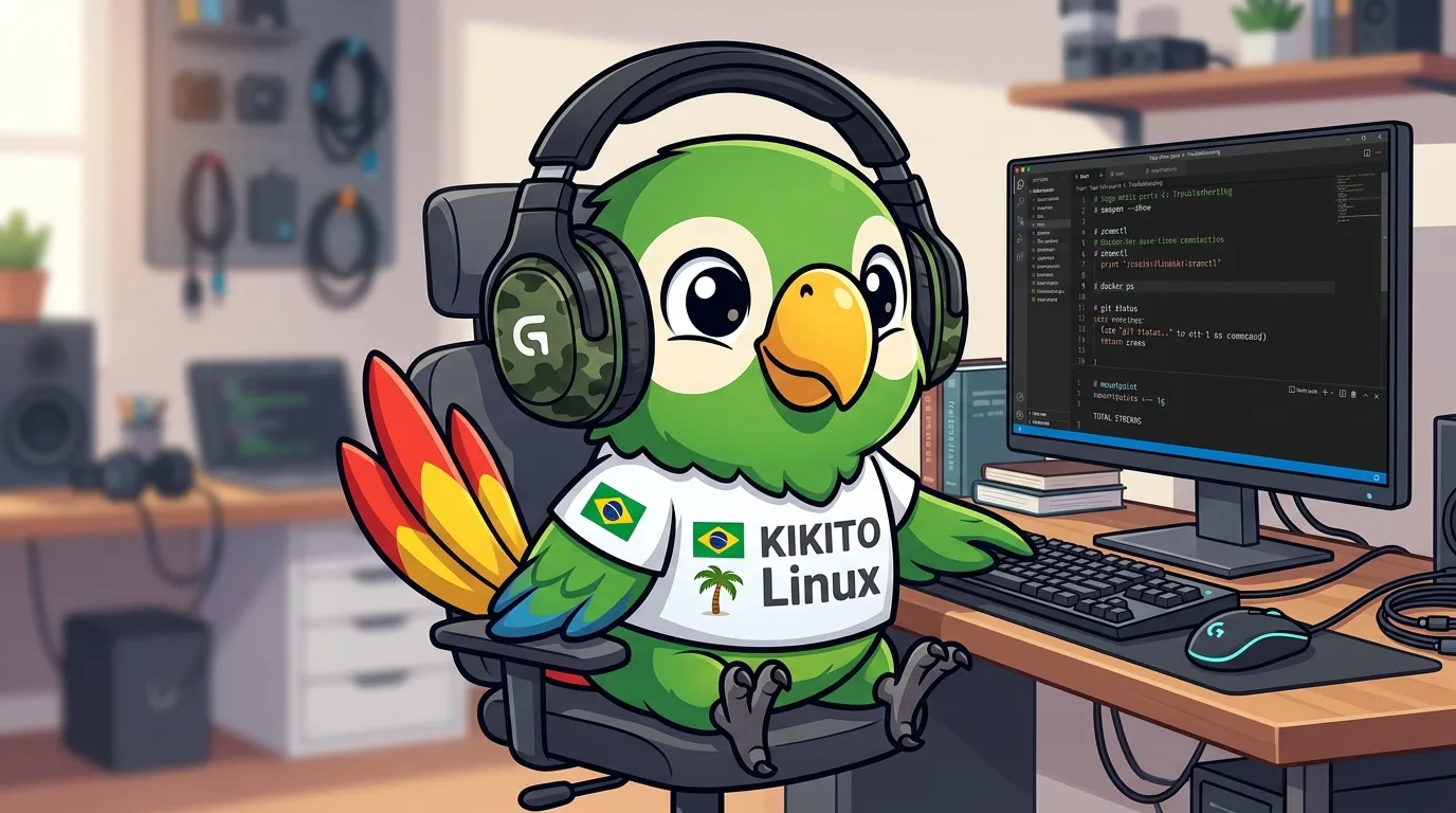 Saga Artix parte 4: Troubleshooting Artix Linux + Docker + Git - Sessão Completa